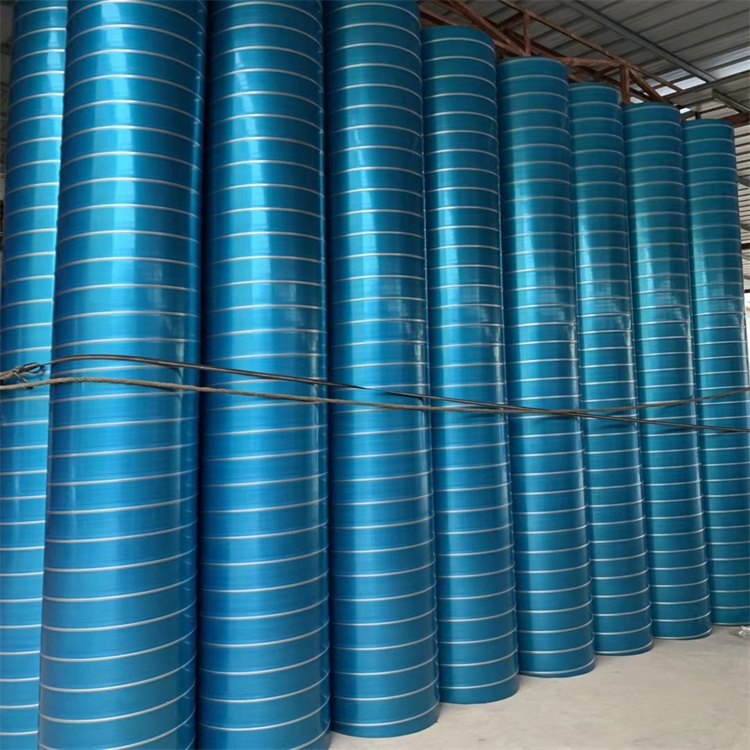 不鏽鋼螺旋風管加工生產 鍍鋅螺旋風管加（jiā）工 廢氣管道安裝工程