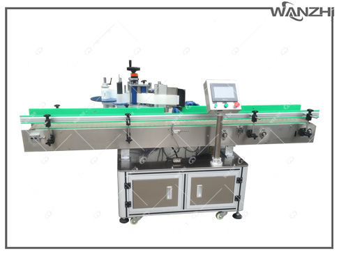 全自動油瓶貼標機,花（huā）生油瓶貼標機,花生油桶貼（tiē）標機