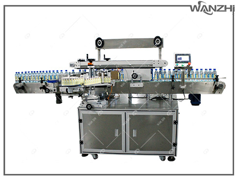  雙麵高速側式自動貼標機, 高速自動雙麵貼標機（jī）,高速型雙麵貼標機廠家