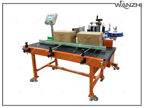 側麵頂麵貼標機, 方瓶（píng）蓋（gài）子轉角加（jiā）側麵貼標（biāo）機,紙箱盒子平麵側麵轉角（jiǎo）貼標機