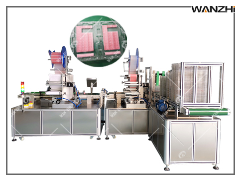 吸塑盒內貼海綿條機,貼條形海綿（mián）機,pet珍珠棉海綿自動貼合平貼機