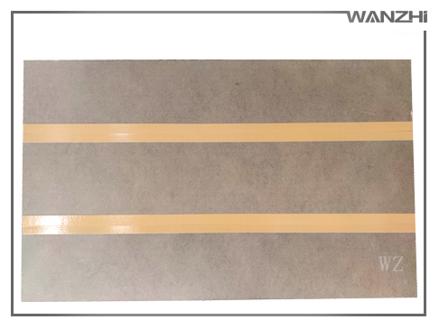 木片自動拚合貼膠帶機客戶現場案例